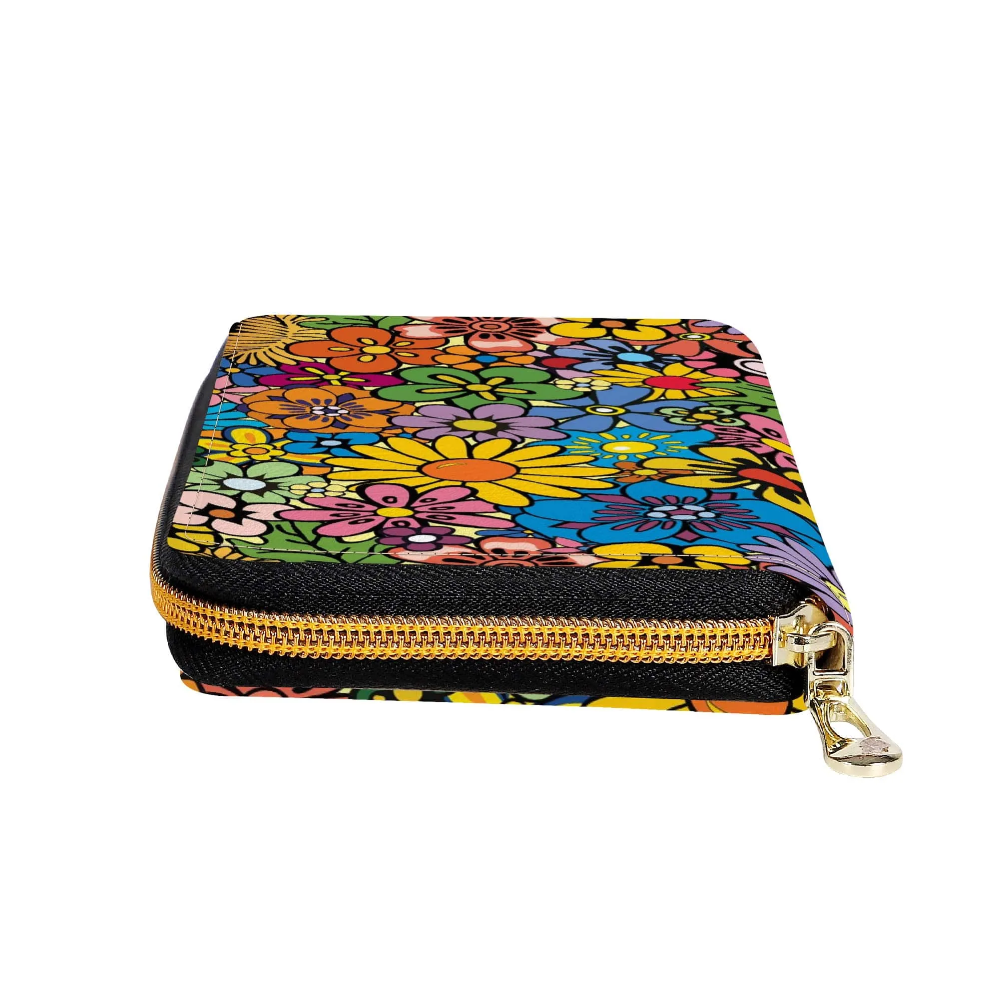 Floral Dream Zip-Around Wallet