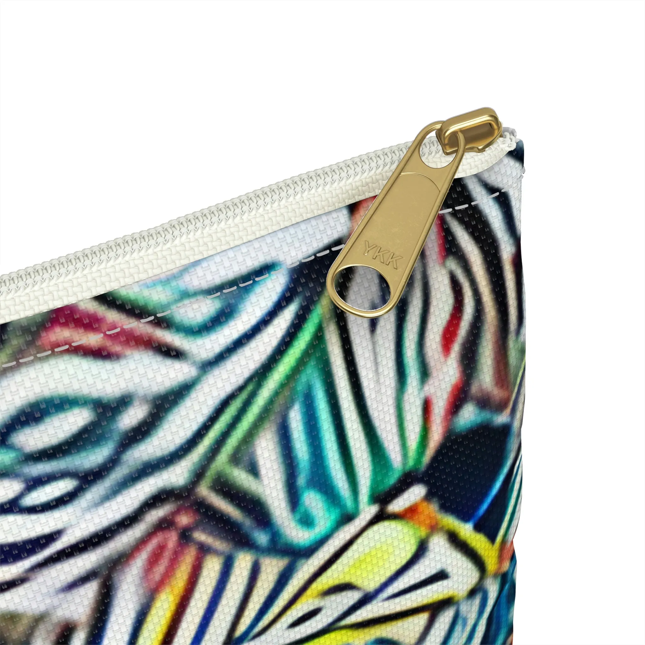 Floral Zipper Pouch: Brighten Up Your Essentials!