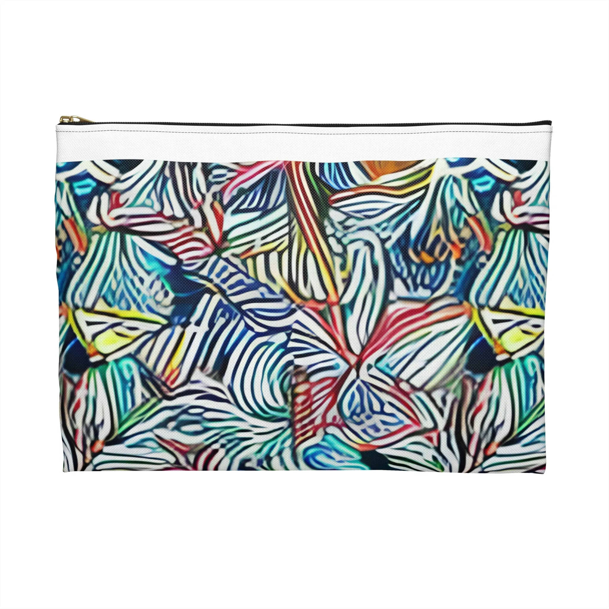 Floral Zipper Pouch: Brighten Up Your Essentials!