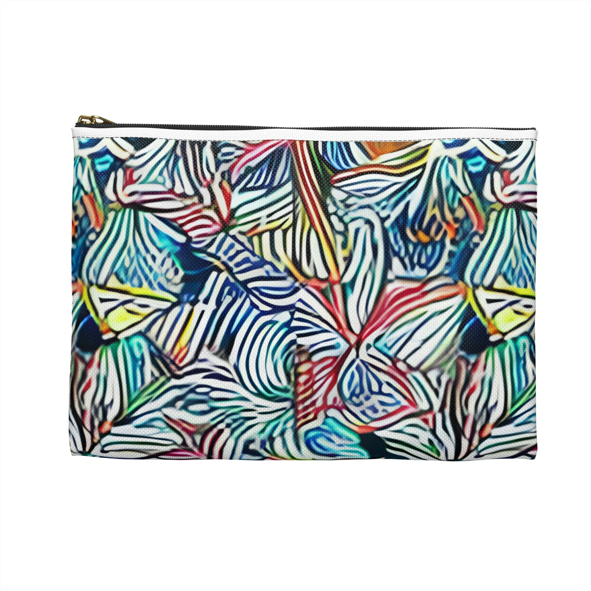 Floral Zipper Pouch: Brighten Up Your Essentials!