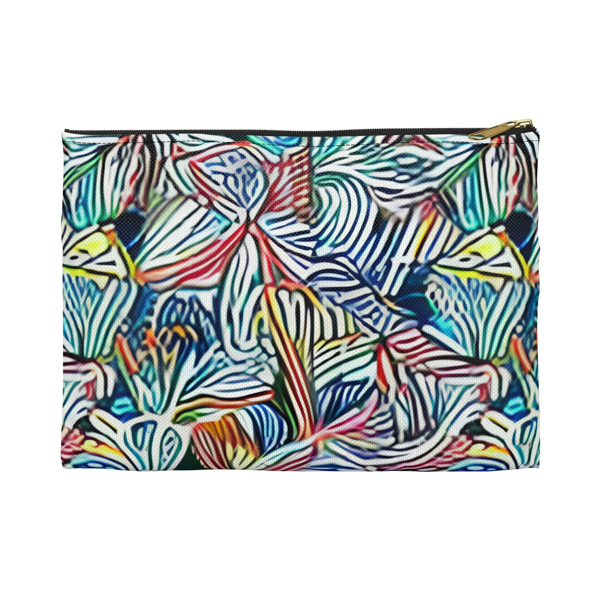 Floral Zipper Pouch: Brighten Up Your Essentials!