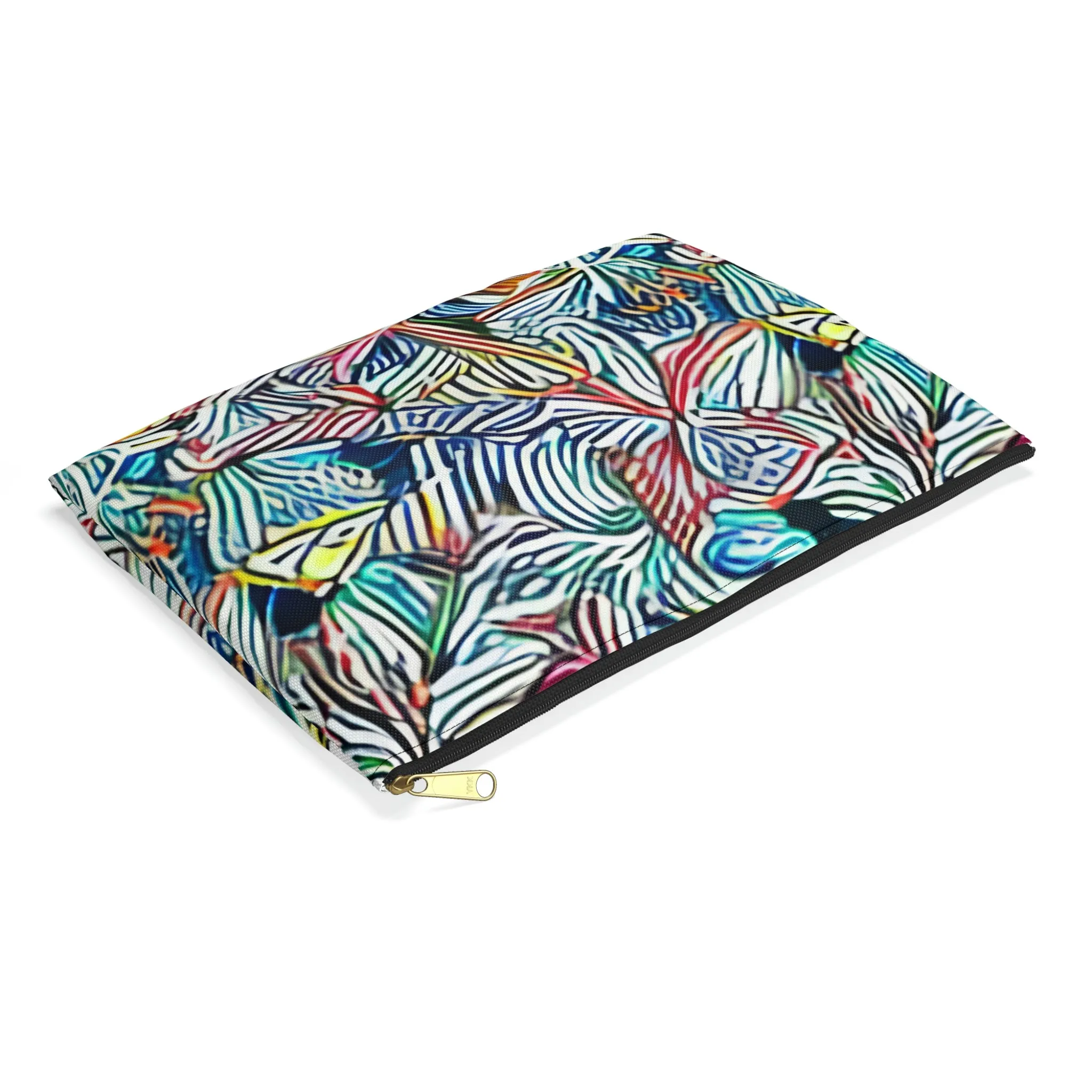 Floral Zipper Pouch: Brighten Up Your Essentials!