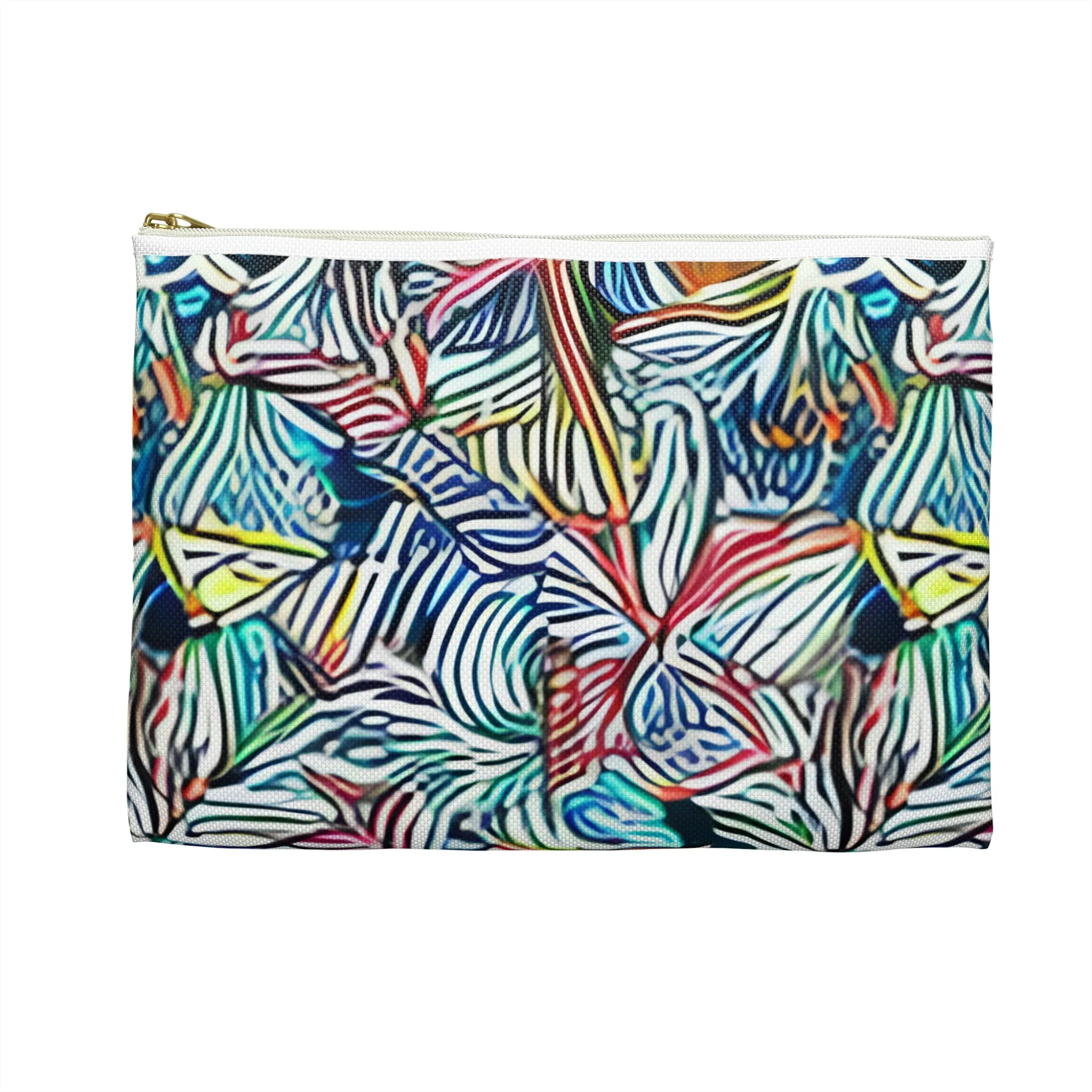 Floral Zipper Pouch: Brighten Up Your Essentials!