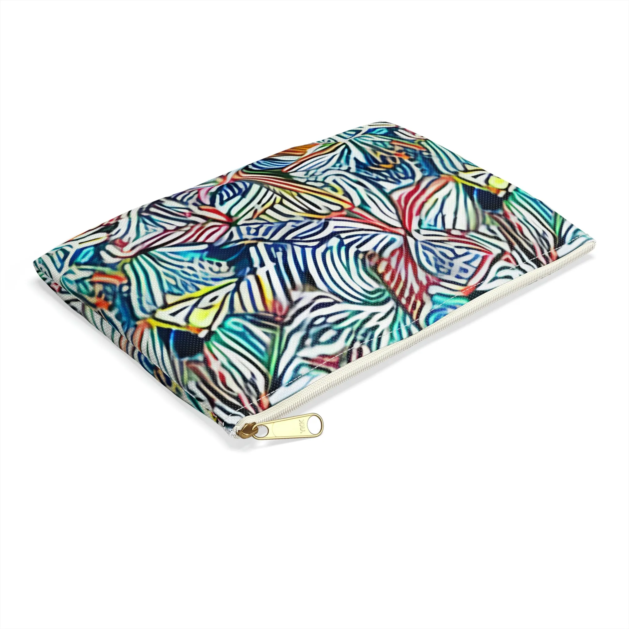 Floral Zipper Pouch: Brighten Up Your Essentials!