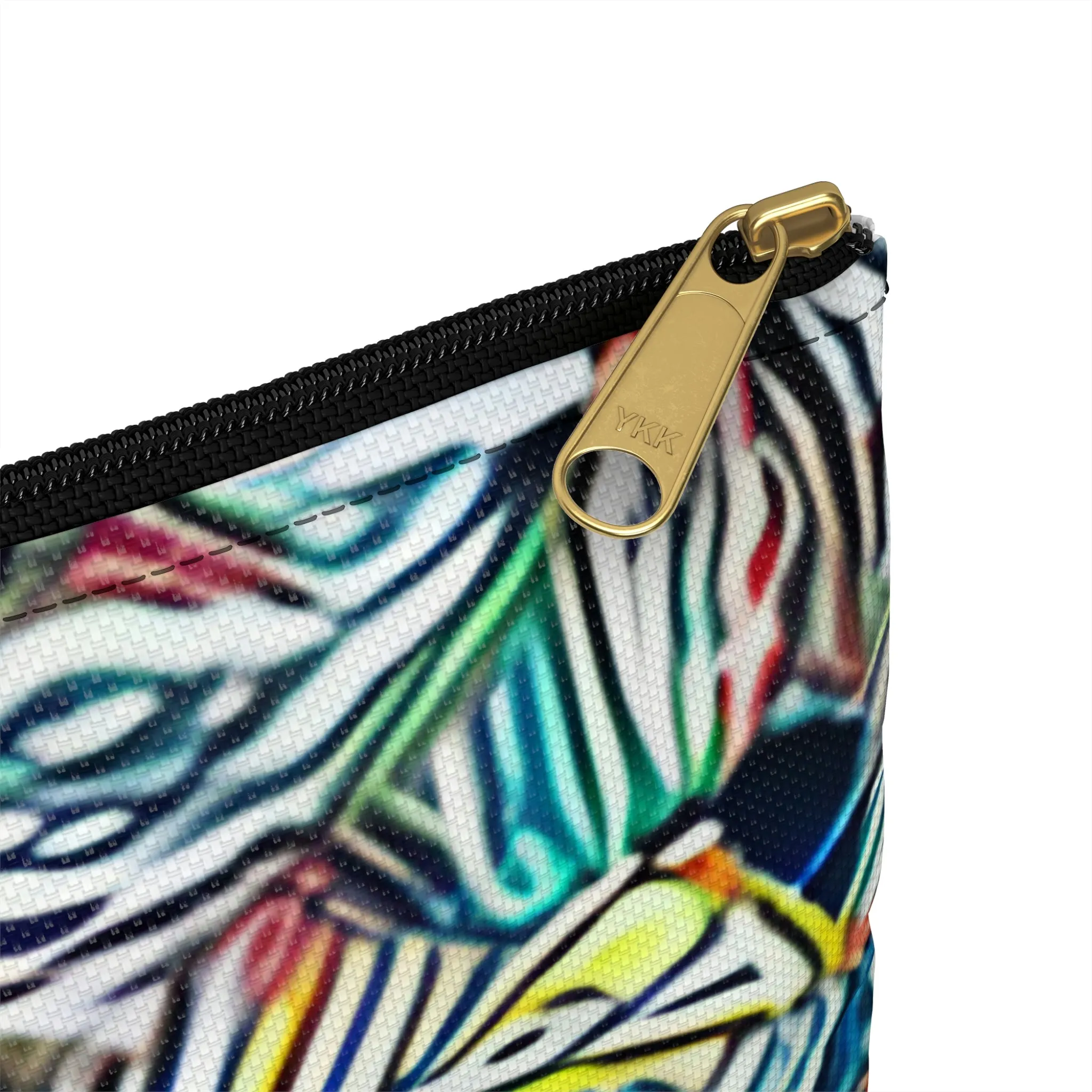 Floral Zipper Pouch: Brighten Up Your Essentials!