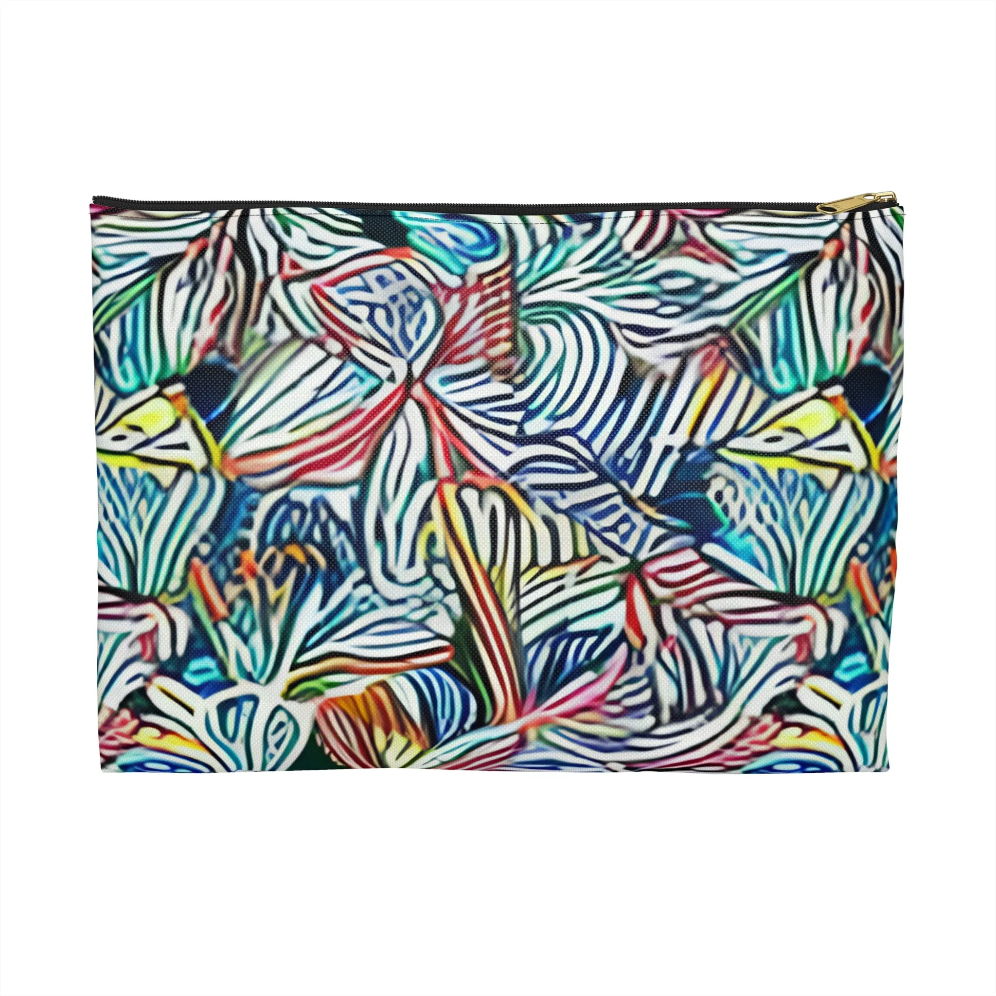 Floral Zipper Pouch: Brighten Up Your Essentials!