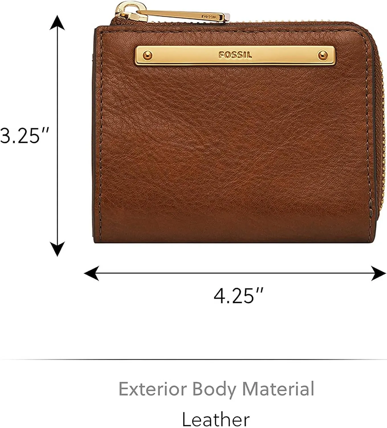 Fossil Women's Liza Leather L Zip Wallet Wallet for Women