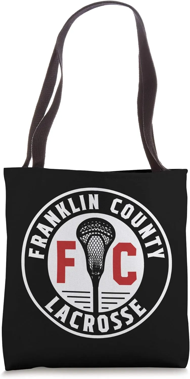 Franklin County Lacrosse Club Circle Design Tote Bag
