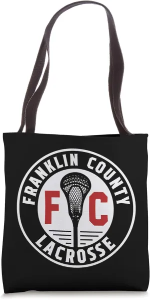 Franklin County Lacrosse Club Circle Design Tote Bag