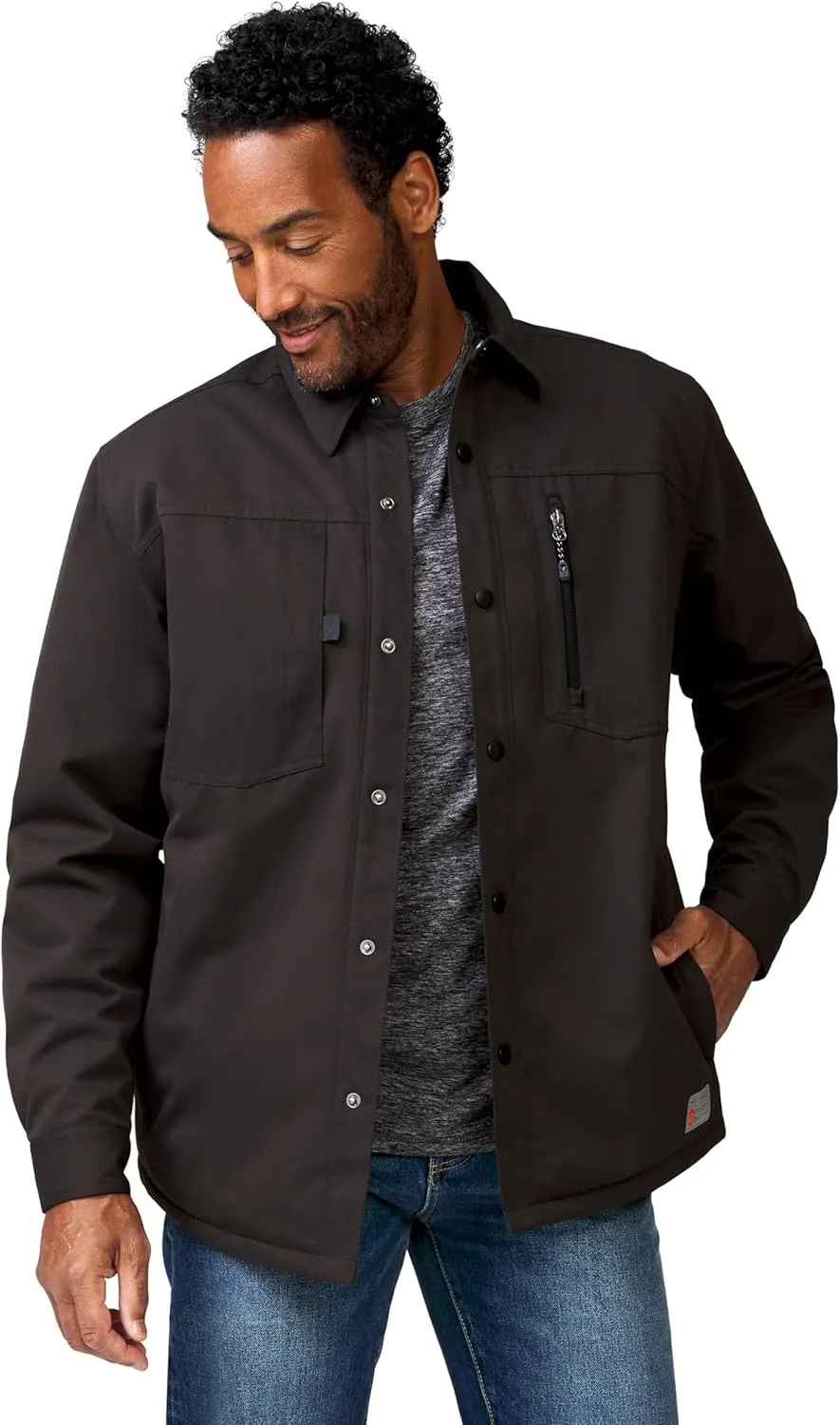 Free Country Men's Brawny Canvas Function Work Shirt