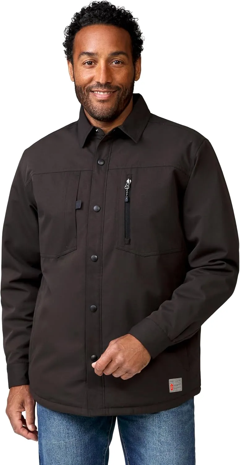 Free Country Men's Brawny Canvas Function Work Shirt