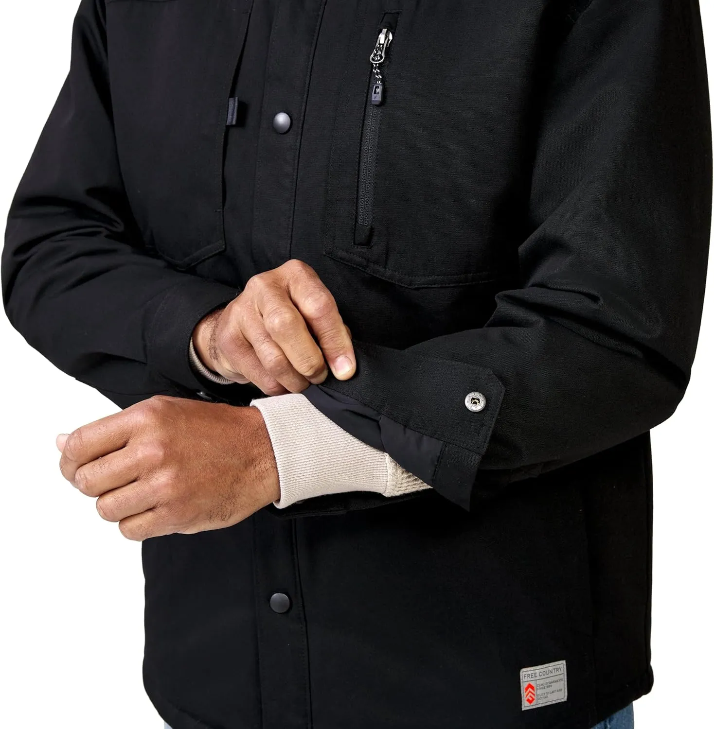 Free Country Men's Brawny Canvas Function Work Shirt