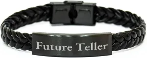 Funny Valentine's Unique Gifts from Friends to Future Teller, Interlaced Leather Teller Gift, Quote Future Teller, Leather Teller Accessories, Future Teller Jewelry 150-200 characters in total