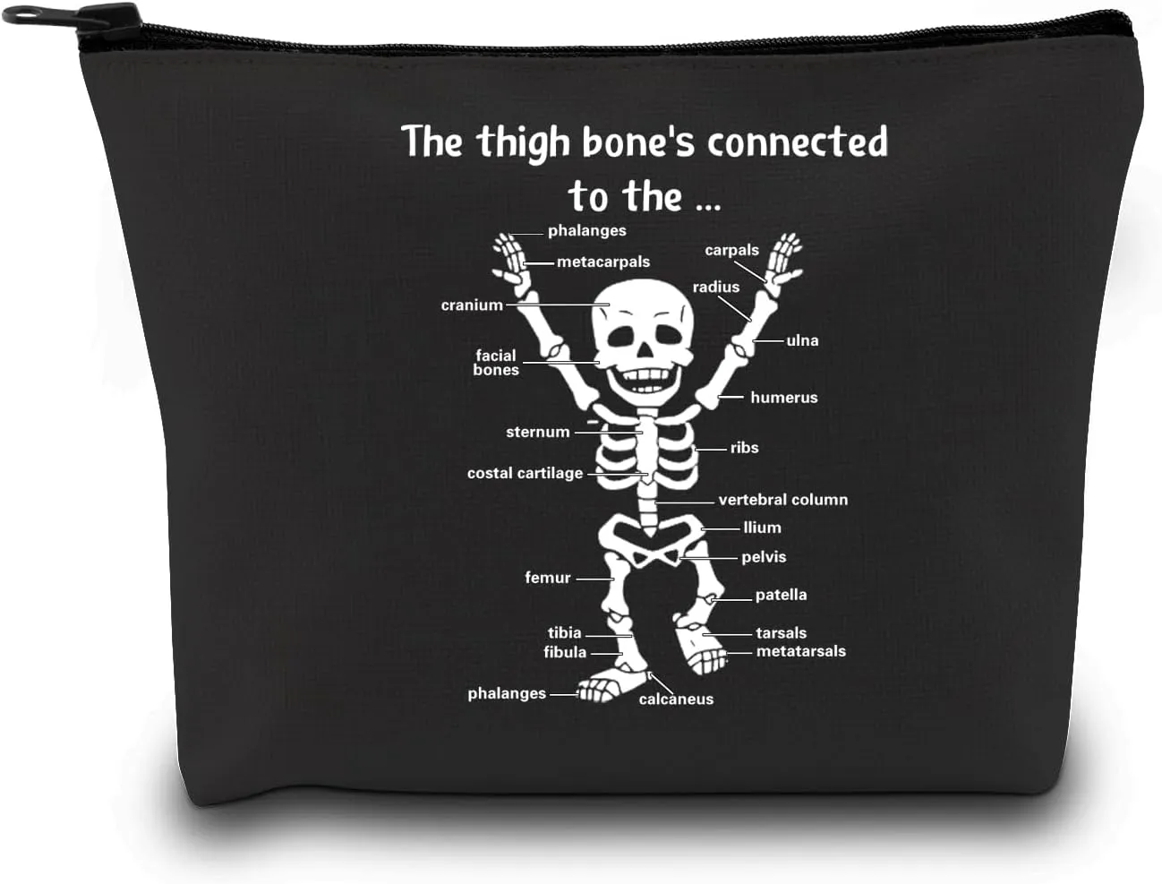 G2TUP Future Nurse Gift Anatomy Nurse Makeup Bag Nurse RN Cosmetic Bag Nurse Appreciation Gift Nurse Graduation Gift (Anatomy Nurse MB)