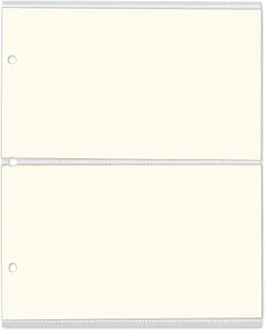 Gallery Leather 4"X6" Photo Page Refill for Compact Photo Album