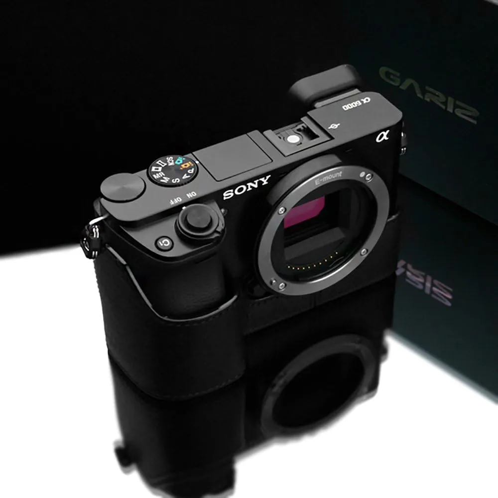 GARIZ Genuine Leather Camera Case for Sony α6000 XS-CHA6000