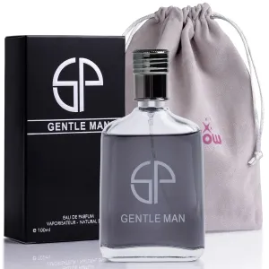 Gentleman Eau De Parum for Men Top Notes of Pink Pepper, Italian Lemon, Orange, Neroli & Lavender Base Notes of Patchouli & Cedarwood Floral, Sweet & Refreshing Scent 100ml Bottle with Suede pouch