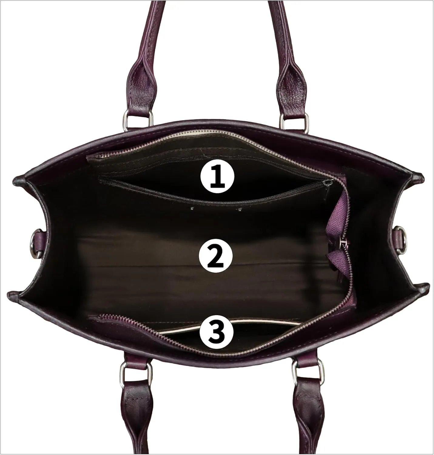 Genuine Leather Satchel for Women Purse Embossed Top Handle Handbag Handmade Crossbody Tote Shoulder Bags