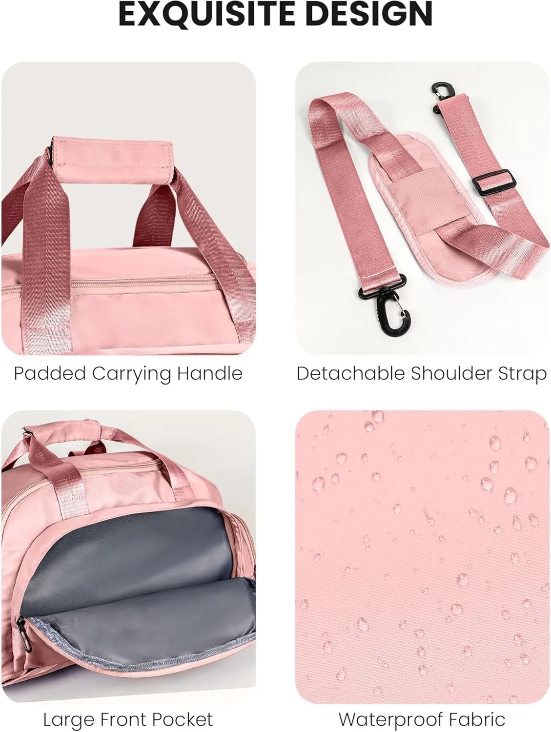 Gifts for 8 9 10 11 12 13 14 15 16 Year Old Girls, Initial Gym Bags with Shoe Compartment, Personalized Girl Duffel Bag, Monogram Kid Overnight Bags, Teen Weekend Bag (Letter A)