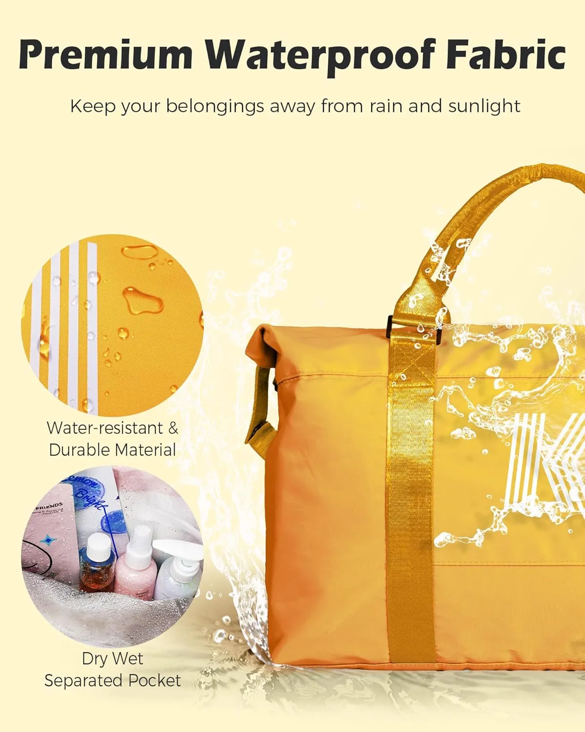 Gifts for Teenage Girls, Birthday Gift, Initial Travel Bag, Sports Bag, Personalized Weekender Bag, Monogram Overnight Bag Gift for Her (Letter Y)