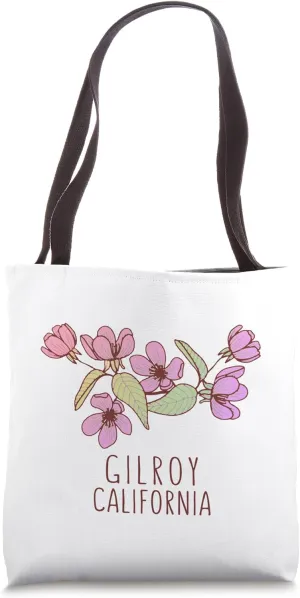 Gilroy California Wildflowers | Gilroy CA Tote Bag