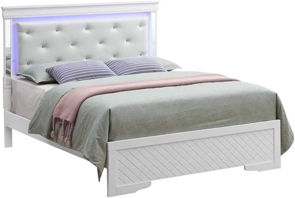 Glory Furniture Verona Full Size Bed White