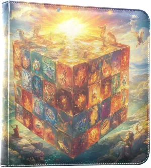 Glowing Magic Cube 12x12 Scrapbook Album DIY Wedding Photo Album for 2x3 4x6 5x7 6x8 Pictures