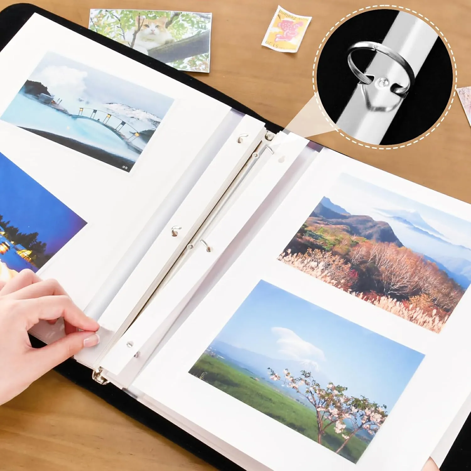 Glowing Magic Cube 12x12 Scrapbook Album DIY Wedding Photo Album for 2x3 4x6 5x7 6x8 Pictures
