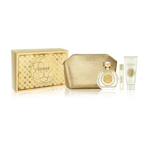 GUESS Bella Vita Eau de Parfum 4 Piece Gift Set For Women - Perfume Spray 3.4 Fl. Oz., Travel Spray 0.5 Fl. Oz., Body Lotion 3.4 Fl. Oz., & Pouch