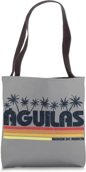 Águilas Murcia Spain - Retro Tourism Tote Bag