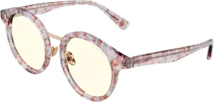 GUNNAR tokidoki Flower Power Blue Light Blocking Glasses, Gaming And Computer Glasses - Clear