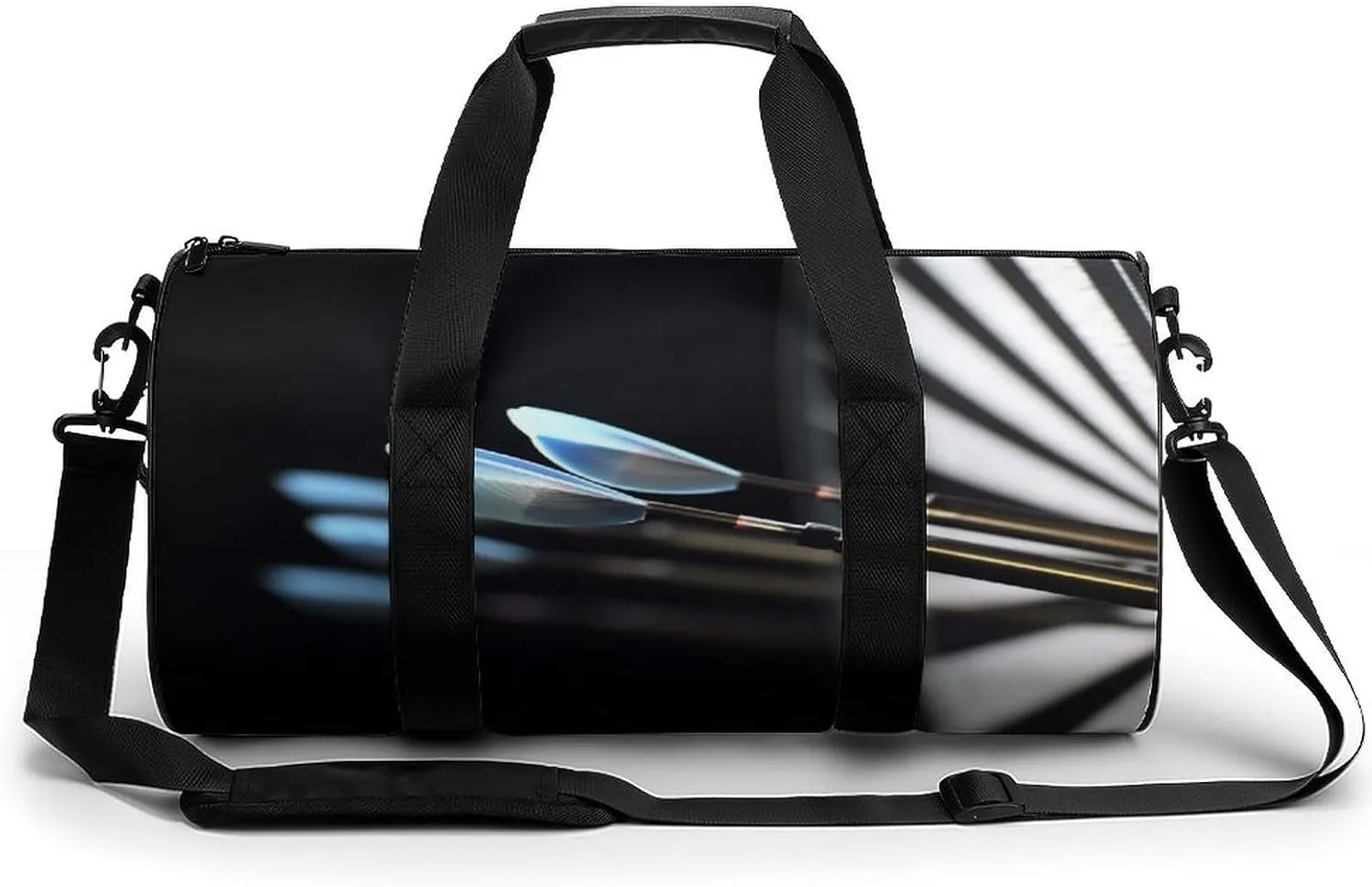 Gym Bags for Men Women,Darts Arrows Print Workout Bag,Sports Duffle Bag,Travel Gym Bag,Carry On Weekender Bag