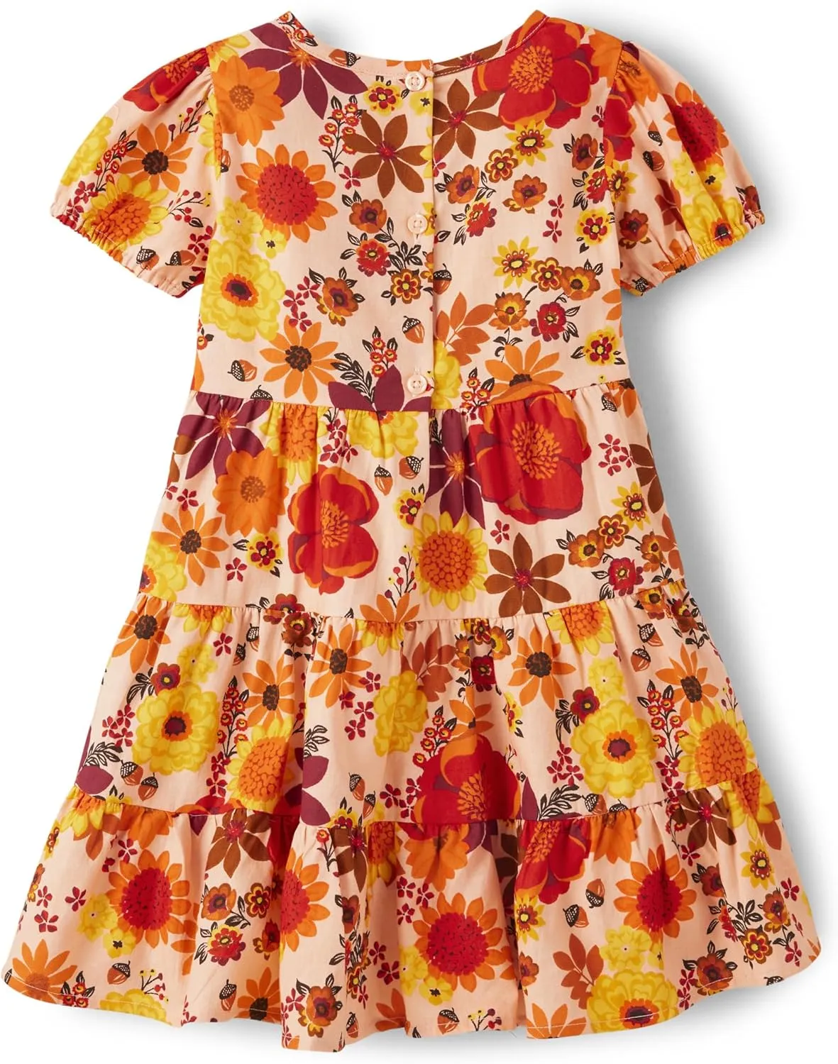 Gymboree Girls' and Toddler Short Sleeve Tiered Dresses