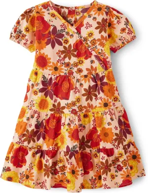 Gymboree Girls' and Toddler Short Sleeve Tiered Dresses