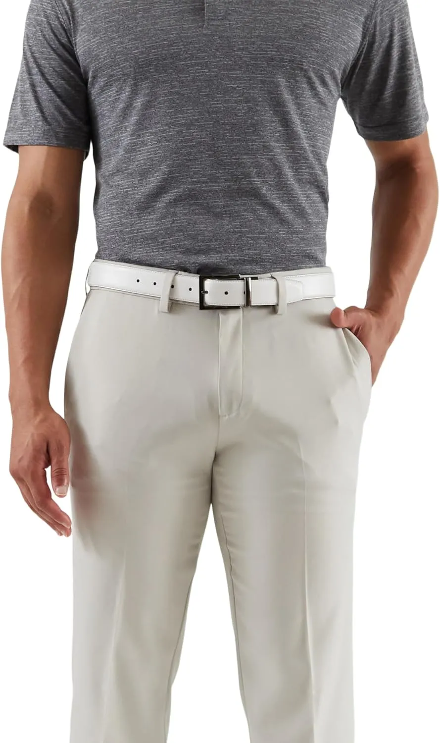 Haggar Men's Reversible Belt-Dress and Casual