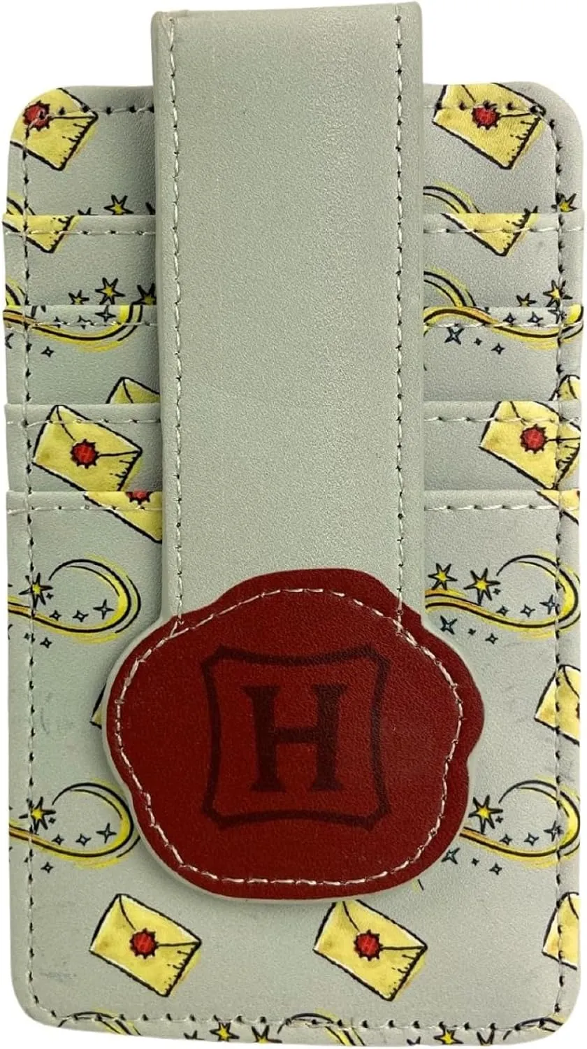 Harry Potter Card Holder Wallet Slim Compact (Gray)