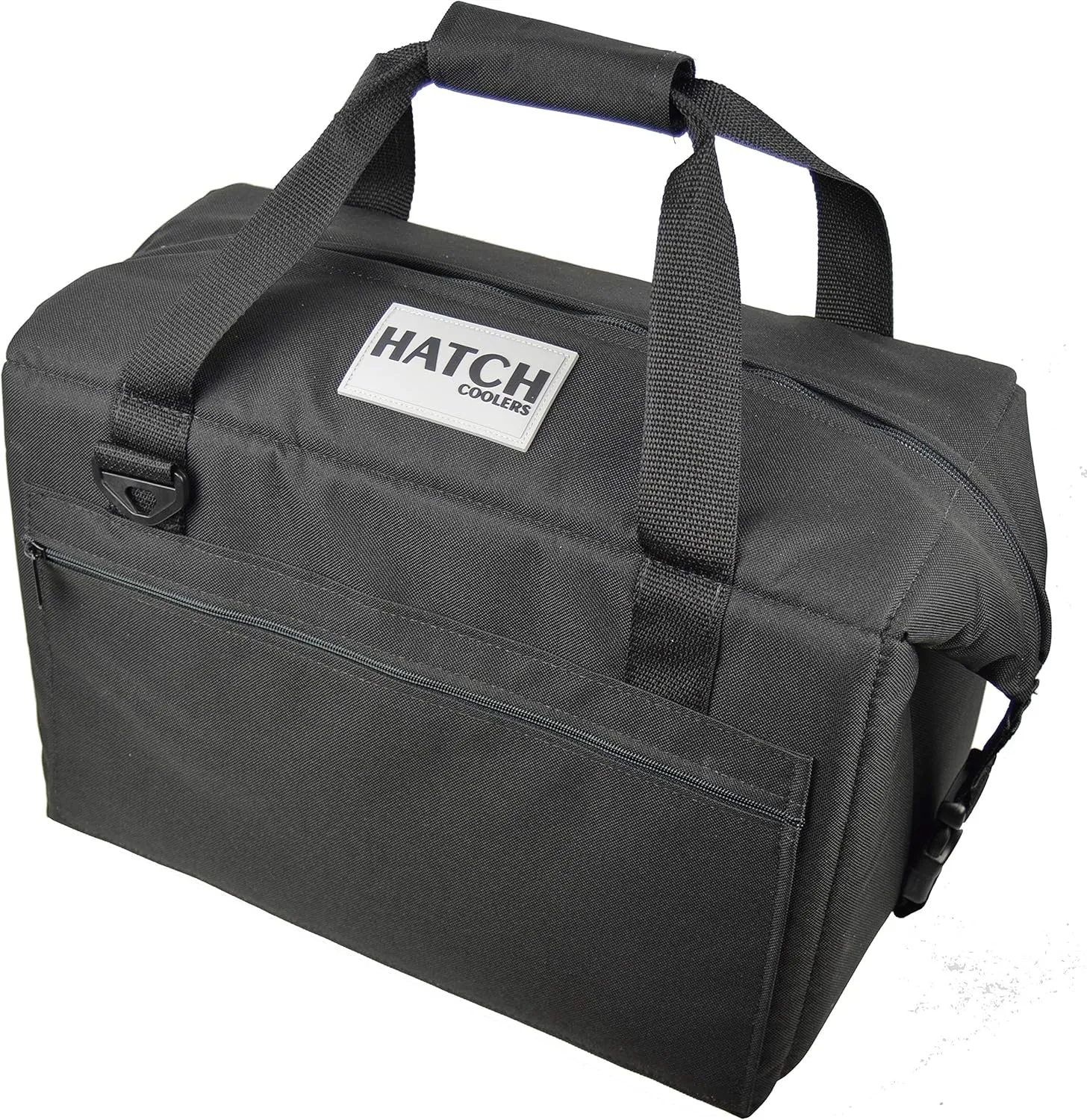 Hatch Coolers Canvas Soft Cooler with High-Density Insulation, Made in USA, 24-Can, Black