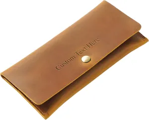 HIFA Custom Leather Wallet Women, Purses for Women - Soft Touch Rustic Leather, Retro Style, 4 Card Pockets with Cash Slot, Compact Convenience and Ideal Gift - Wallets for Women, Womens Wallet