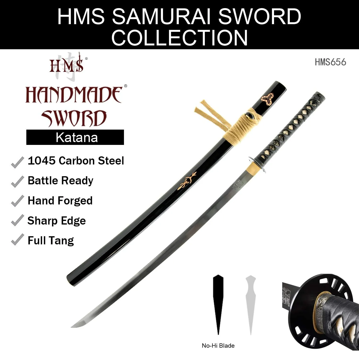HMS Fully Functional Hattori Hanzo Iron Tsuba