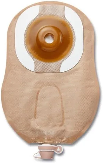 Hollister 84897 Premier 1-Piece 9” Urostomy Pouch & Convex Flextend Barrier, Pre-Sized 1-3/8”, Ultra-Clear, Pack of 5, Adhesive Skin Barrier (Tape)