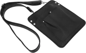 HOMSFOU Florist Tool Kit with Durable Waist Bag Precision Pruning Shears and PU Tool Pouch Garden Tool Organizer for Floral Arranging Crossbody Design for Effortless Carrying