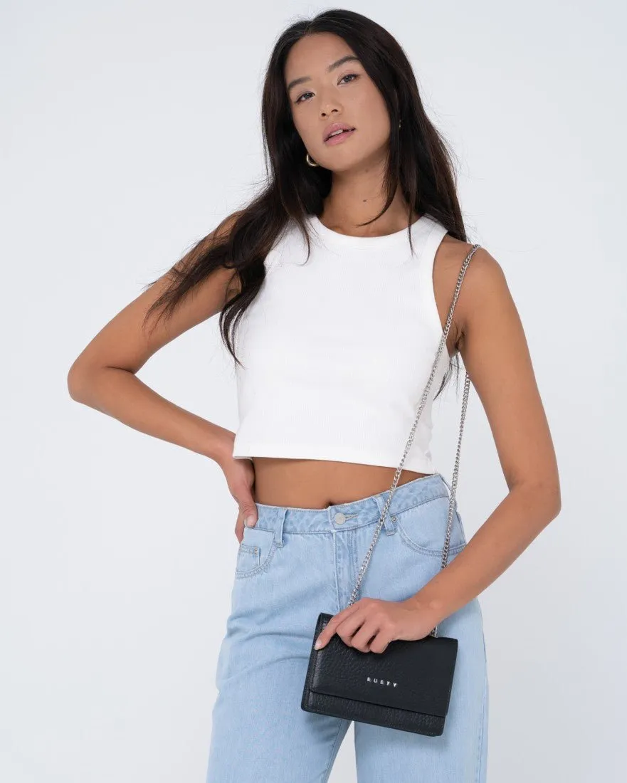HONOUR LEATHER CHAIN BAG