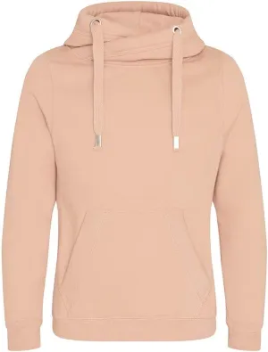 Hoods Mens Cross Neck Hoodie
