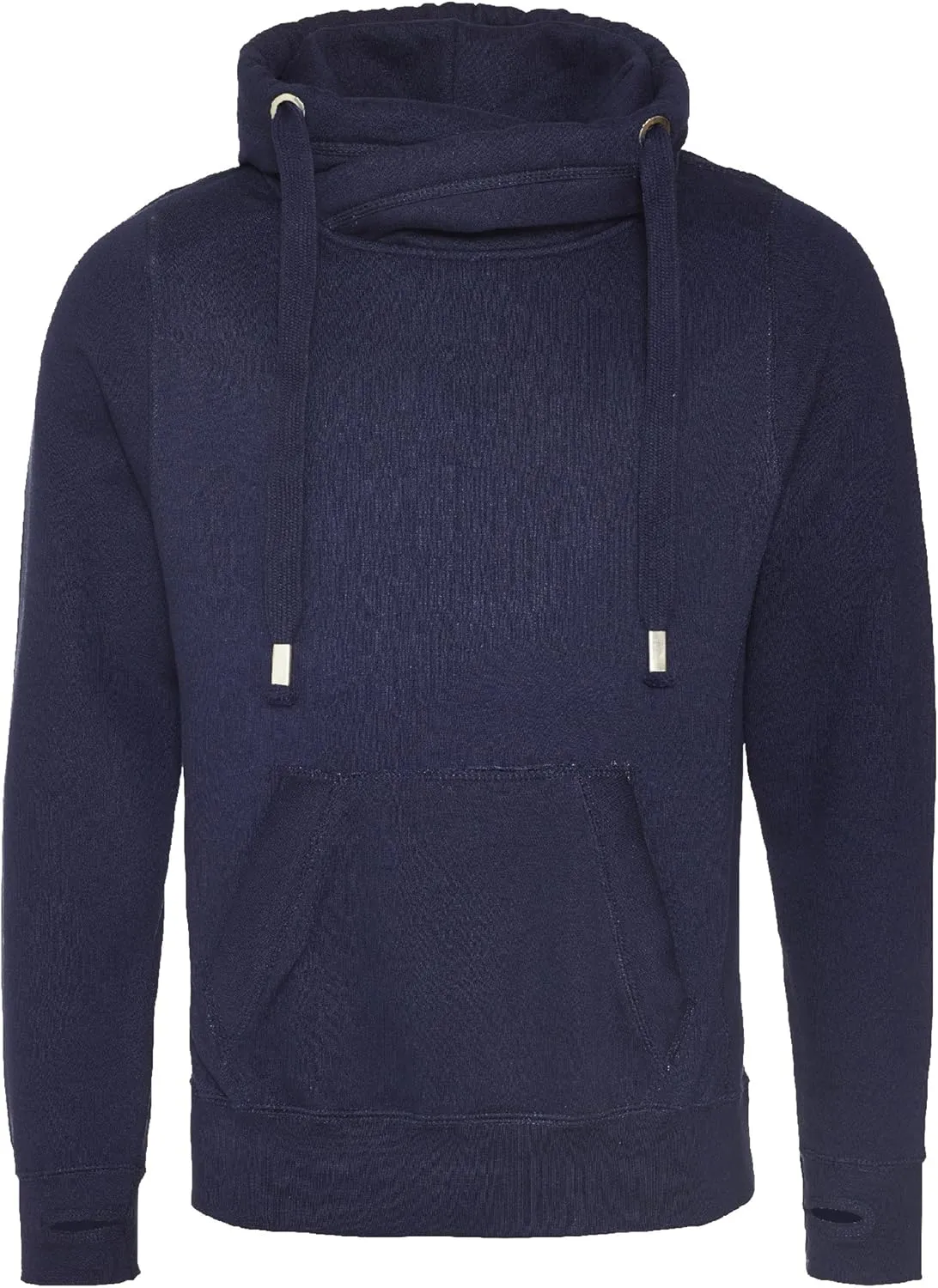 Hoods Mens Cross Neck Hoodie