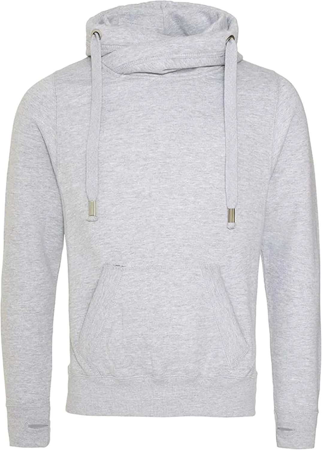 Hoods Mens Cross Neck Hoodie