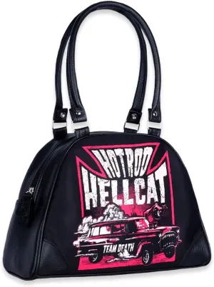 Hotrod Hellcat Bowler Purse Bag Multiple Styles
