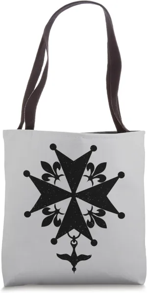 HUGUENOT CROSS FRENCH PROTESTANT SYMBOL CALVINISM Tote Bag
