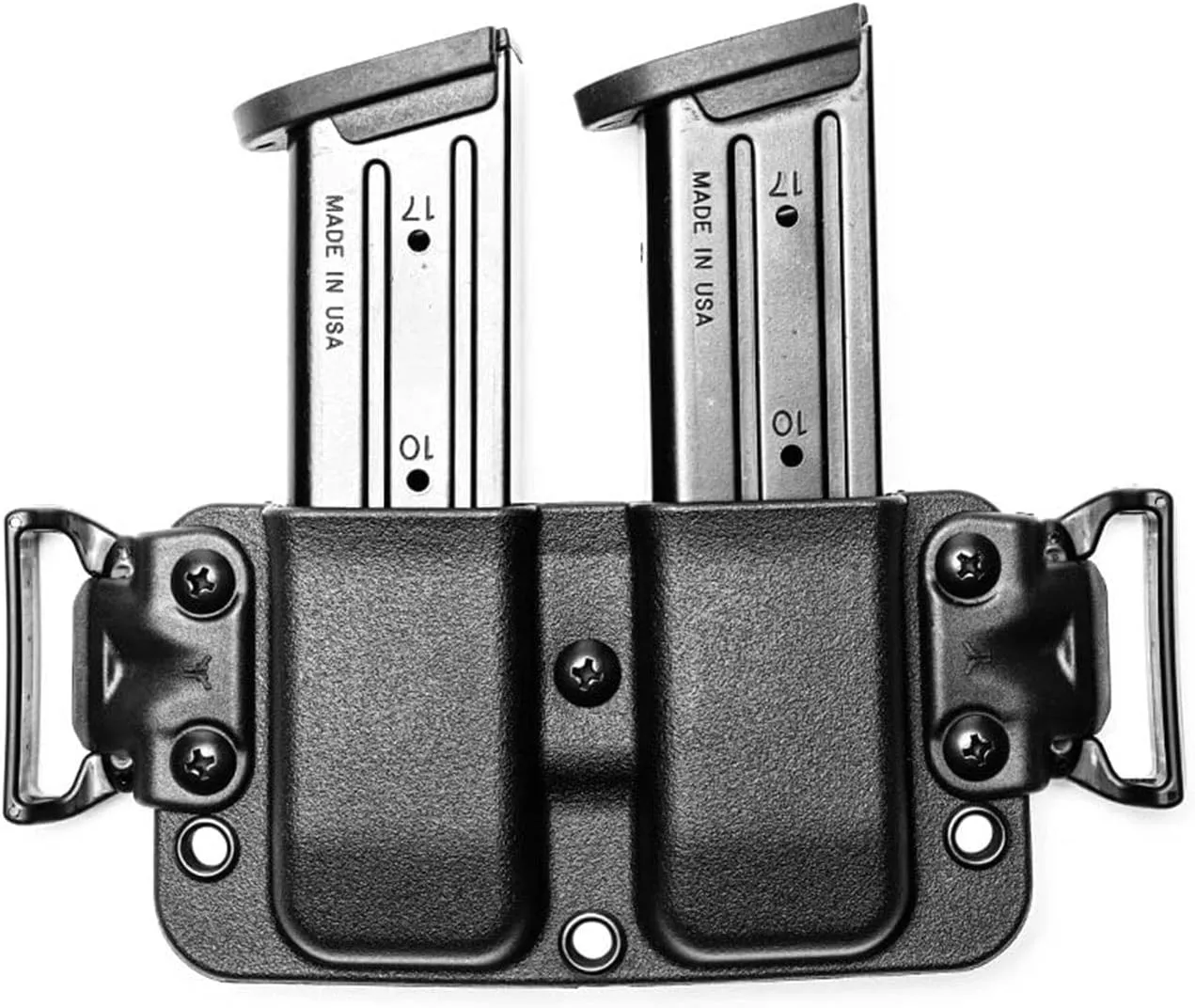 IWB & OWB Double Mag Pouch for S&W M&P Shield 45 - USA Made - Total Eclipse 2.0 Double Mag Pouch by Blade-Tech Holsters