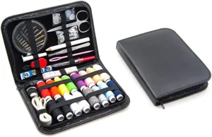 IWOWHERO 68pcs Needlework Storage Bag Travel Sewing Kit Pouch Sealed Dry Thread Container Easy Cleaning Fashion Creative Design