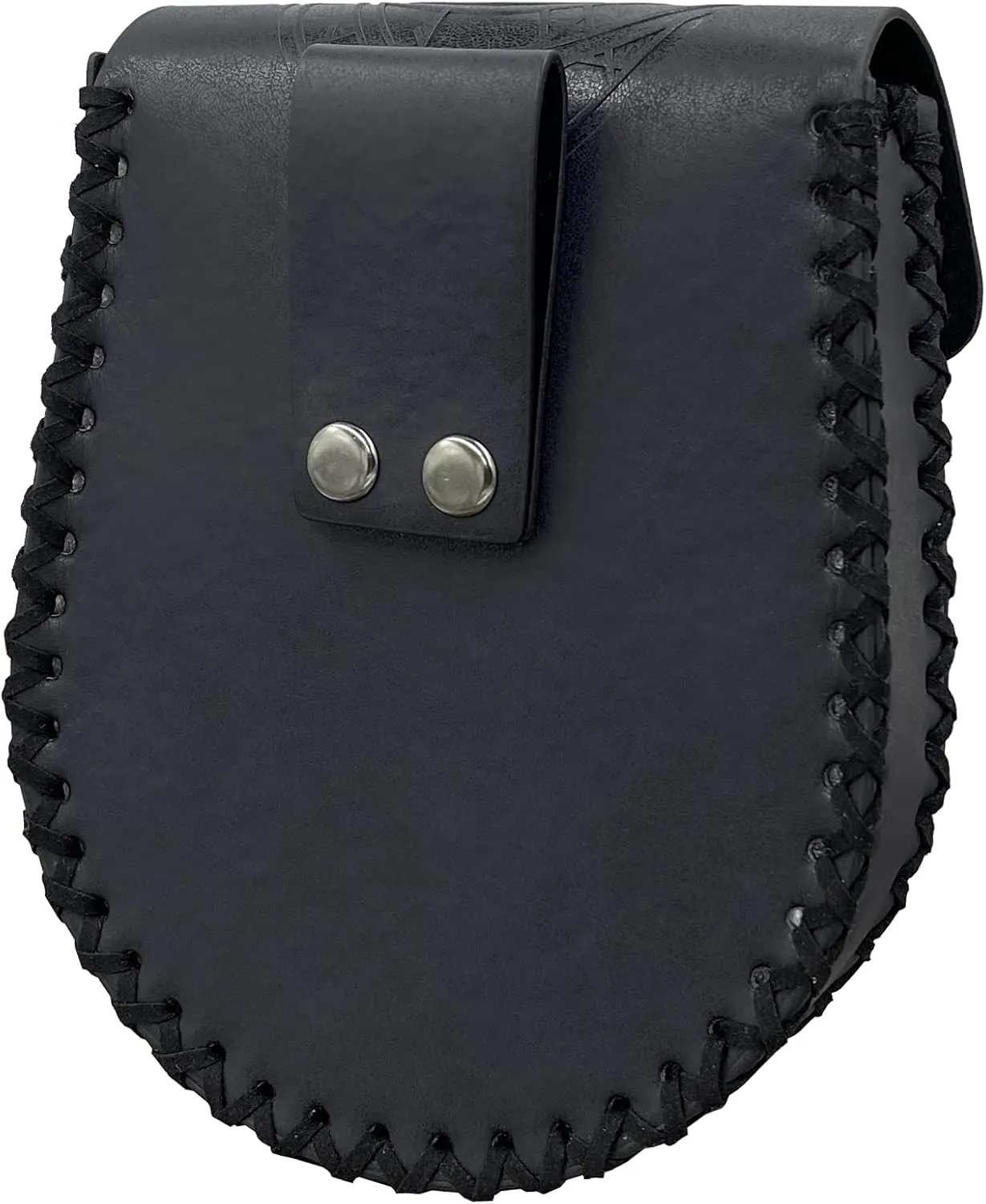 JAOYU Nordic Embossed Belt Bag Medieval Leather Bag Vintage Portable Belt Pouch Leather Pouch Medieval Coin Pouch Vintage Renaissance Waist Bag